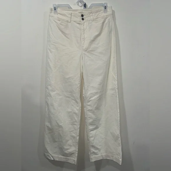 NEW Faherty Wide Leg Corduroy Pants Size 31 - Picture 2 of 10